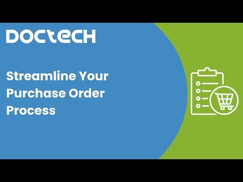 Streamline Your Purchase Order Process