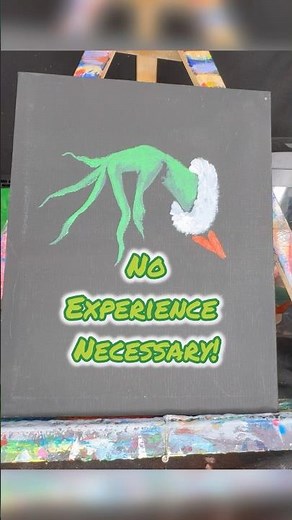 The Grinch Paint Tutorial! #thegrinch #paintingtutorial #jimcarrey