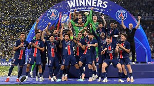 Demoledor: PSG goleó por 5-0 al Inter y se coronó campeón de la Champions League