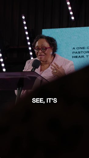 If you listen closely, you’ll find that she gave us the antidote for disappointment. We were reminded not to search the world for the kind of satisfaction Jesus provides. I love Bishop McCullough. SN: The charge she gave me in private marked me for the rest of my life. Her prophetic instructions will echo in every