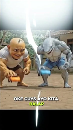 ANOMALI PART 2 ❗UDIN VS LELO 😱⁉️ #trending #shorts #udindindindun #ai #funny #story #anomali