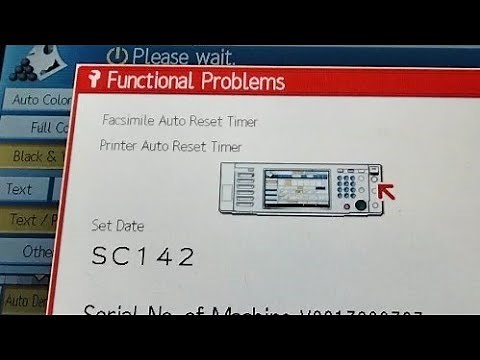 SC 142 RICOH ERROR SOLUTION