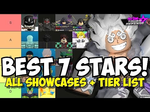 The New Best 7 Stars in ASTD! ( All 7 Stars Showcased & 7 Star Tier List)