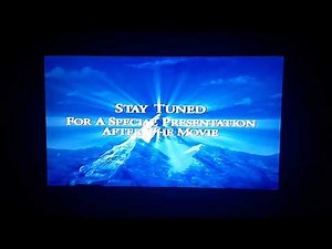 Stay Tuned for a Special Presentation After the Movie