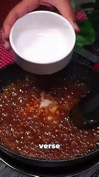 mélange de caramel #foodlover #recettefacile #recettefacile #bonnecuisine #bonnecuisine #recette