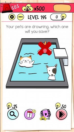 Brain Test: Tricky Puzzles Level 195