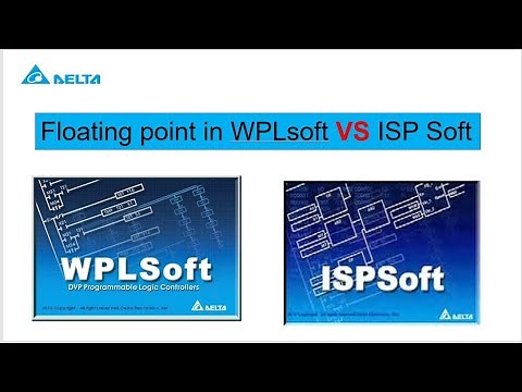 Floating point in Delta DVP (Wplsoft vs ISPSOFT)
