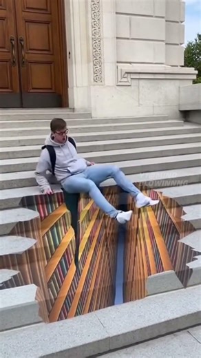 Your Eyes Say Safe… Your Brain Says RUN | 3D Illusion Street Art