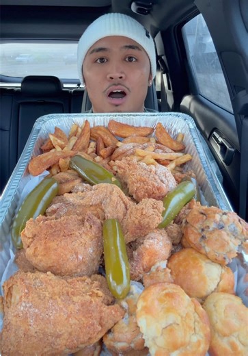 Delicious Gas Station Fried Chicken at Krispy Krunchy