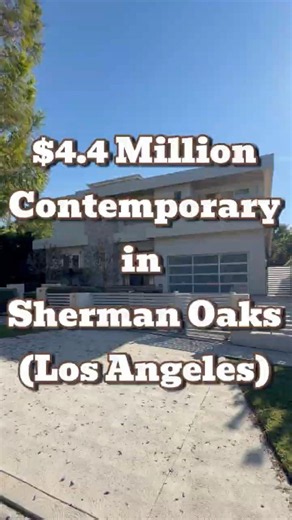 $4.4 Million Contemporary in Sherman Oaks, CA