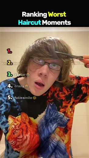 Ranking The Worst Haircut Moments 💈💀 #shorts #haircutfails #funny #fails
