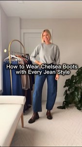 If you’ve ever stood in front of the mirror thinking, “Why do these jeans look off with my boots?” It’s not you — it’s the silhouette. You want to feel styled, elevated, and pulled together — not like you’re trying too hard or drowning in denim. But Chelsea boots can be weirdly tricky to pair. Too wide? They bunch. Too cropped? They cut your leg line. Too long? They bunch at the top. You’re not alone — so many women feel unsure about which jeans actually work. I’m walking you through exactly whi
