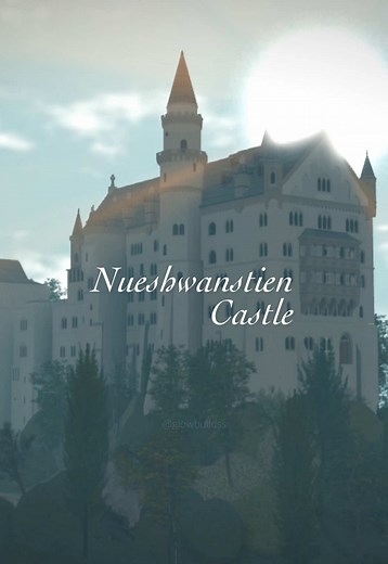 I recreated Neuschwanstein Castle in Bloxburg! #bloxburg #robloxbloxburg #bloxburgbuild #bloxburgvideo || Neuschwanstein castle welcome to bloxburg architectural recreation update builds