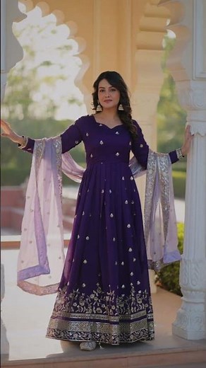 Elegant Purple Dress Look 💜 | Classy & Trendy Outfit Ideas ✨