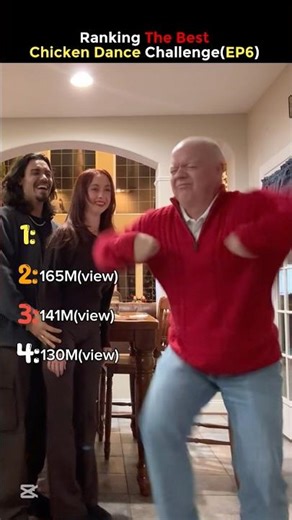 Ranking the Funniest Chicken Dance Challenges🐔🤣#funny