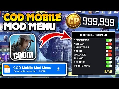 🔴 COD Mobile MOD MENU 2025 ✅ COD Points Limitless, God Mode & Aimbot in CODM (Android/iOS)