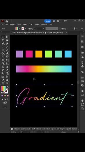 Design With Soffie | Adobe Illustrator 2025 Tips - How to Create Round Gadient Line Pattern #ducthangds #designtools #illustratortutorial #illustratortricks... | Instagram