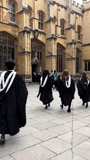Graduation Moments at Oxford University