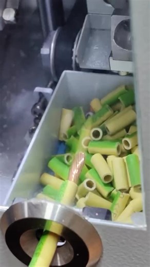 World of Engineering on Instagram: "Semi-automatic wire stripping and crimping machine"