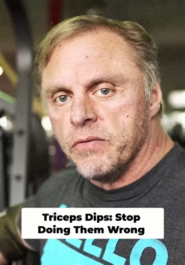 Correct Your Tricep Dips Technique for Better Gains