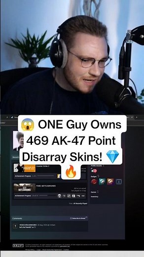 😱 ONE Guy Owns 469 AK-47 Point Disarray Skins! 💎🔥 | OhnePixel