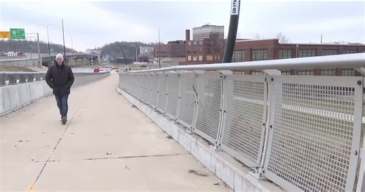 I-74 bridge pedestrian trail to close overnight for utility work