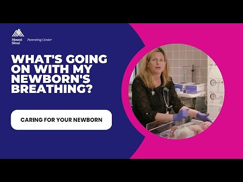 What's going on with my newborn's breathing?