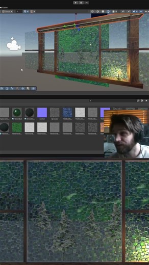Mosaic Visualisation Setup #shorts #unity3d #gamedev #electronicmusic #visualart #production