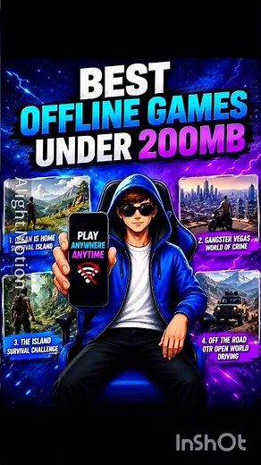 Best Offline Games Under 200MB | #offlinegames #openworldgames