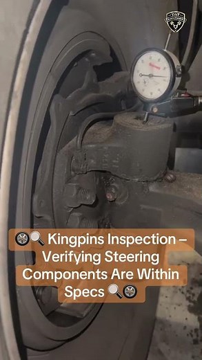 🛞🔍 Kingpins Inspection – Verifying Steering Components Are Within Specs 🔍🛞 l