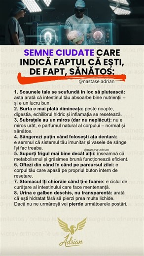 Semne ciudate care indică faptul că ești, de fapt, sănătos 🤓