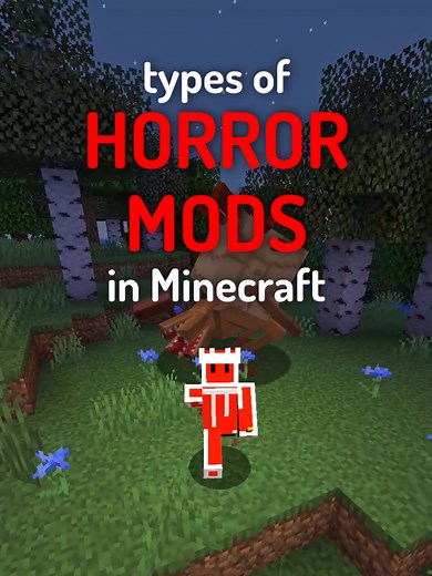 HAve you ever played with horror mods? #minecraft #minecraftcrave #minecraftmemes #minecraftfunny #minecrafter #fyp #minecraftbuilding #minecrafttutorial #gaming #minecrafthorror