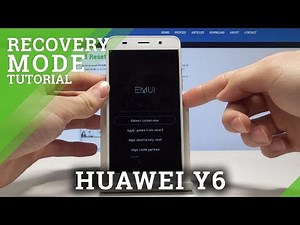 How to Enter Recovery Mode on Huawei Y6 - Exit Recovery Menu