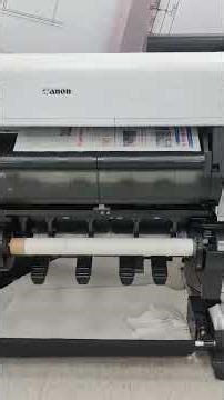 PRINTING PROCESS OF NEWSPAPER BY A CANNON PRINTER