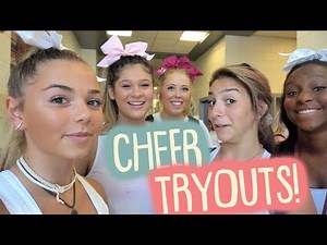 High School Cheerleading Tryouts Day 3