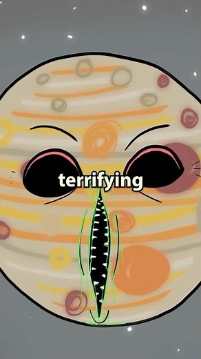 The Most Terrifying Planets 🪐 😨 #learn #learnonyoutube #space #animation