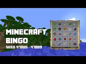 Minecraft Bingo 3.1 - Seed 47005 + 47009