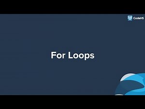 For Loops