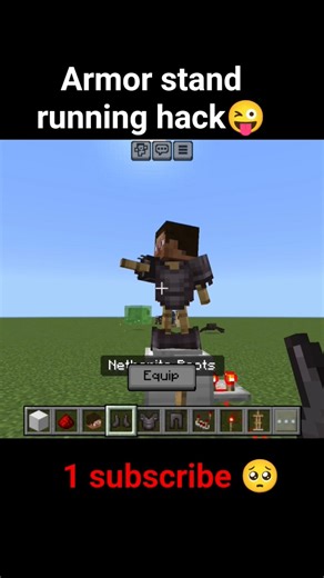 armor stand running hack #minecraft #gaming #newhacks