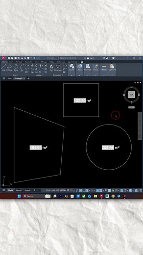 ដាក់ផ្ទៃក្រឡានៅក្នុង AutoCAD មួយវិធីងាយៗ