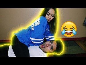 STOMACH SITTING CHALLENGE!!! (SHE FARTED)