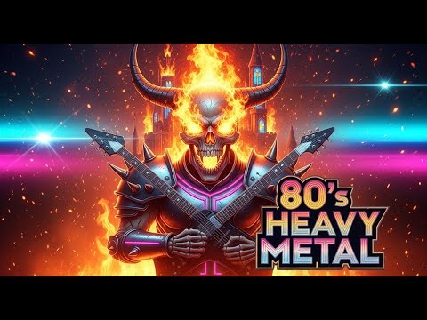 💀 CLASSIC METAL 80s — Loud Riffs • 1 Hour