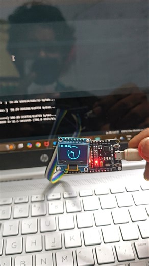 ESP32 OLED Digital Clock ⏰ | Real-Time Clock Display