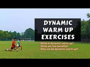 Full Warm up for football players (Dynamic Warmup)