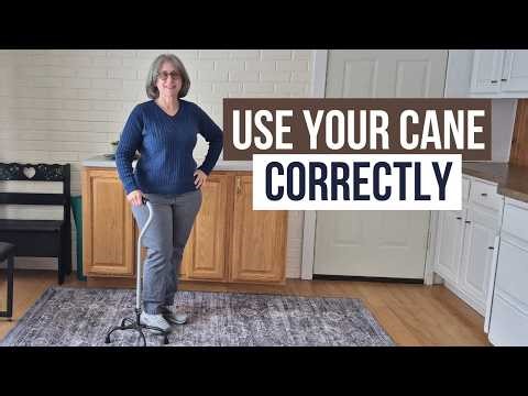 How to Use Your Cane the Right Way