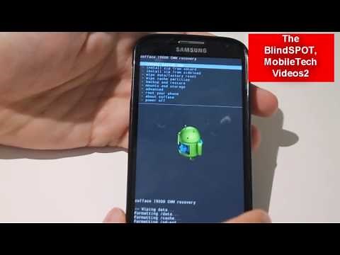 Flash a ROM using CWM