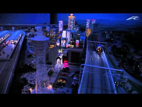 【公式】リニア・鉄道館ジオラマ｜リアル！？な夜景