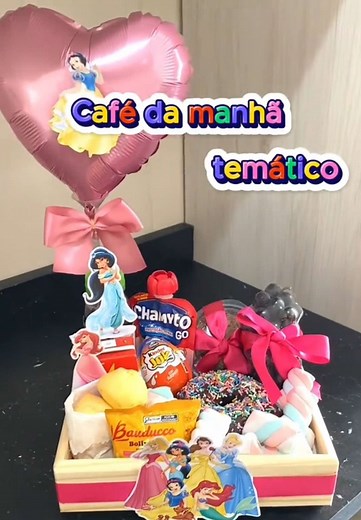 Cesta de Café da Manhã Especial para o Dia das Crianças