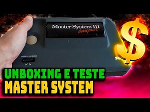 UNBOXING AND TESTING MASTER SYSTEM III COMPACT - CAME BRAND NEW #mastersystem #sega #retrogames