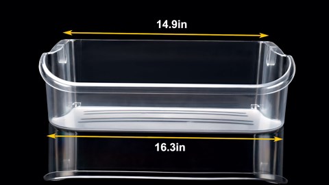 241505501 Refrigerator Door Bin Compatible for Ken.more Frigi.daire Door Shelf Replacement FFSC2323TSA FFSC2323TS8 LFSC2324VF4-by MIFLUS,Replaces 1056479 AP3768947 PS976749 EAP976749